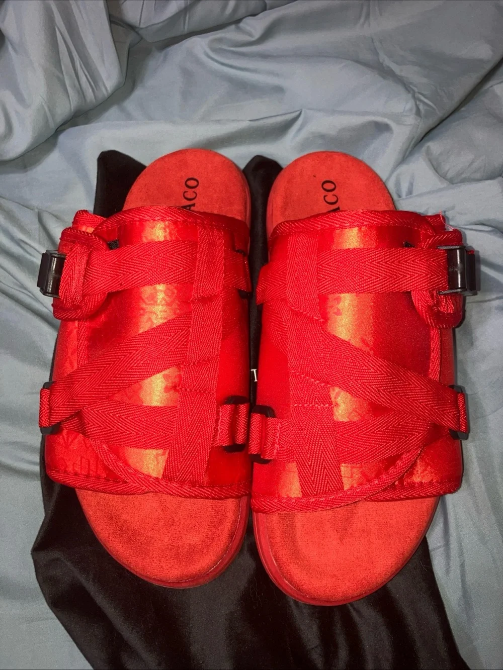 Draco Red Men’s Slide Sandals